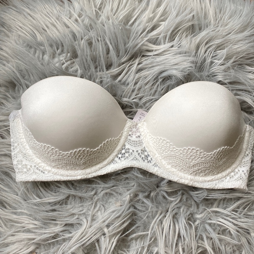 Strapless bra